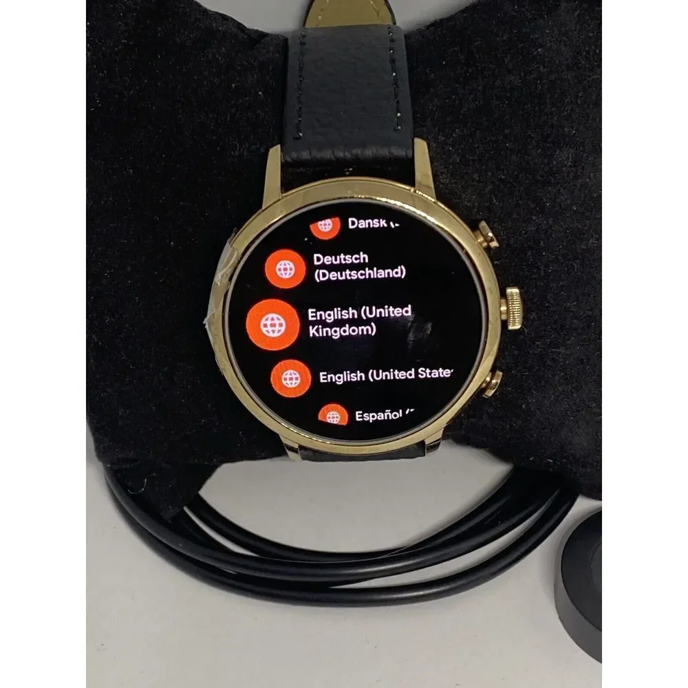 Fossil Gen 4 Authentic Digital Dial Smart Watch Custom Band FTW6020 AB198